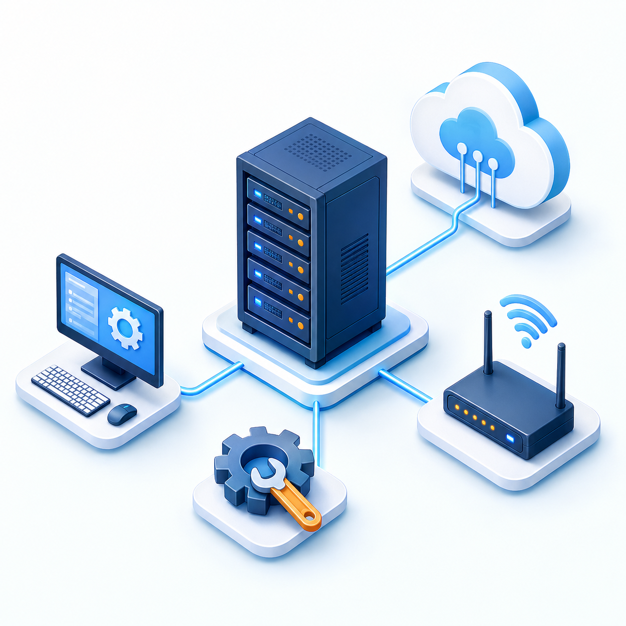 Развёртывание сервисов и обслуживание IT-инфраструктуры